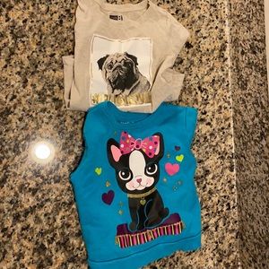 Long sleeve t-shirt and sweater